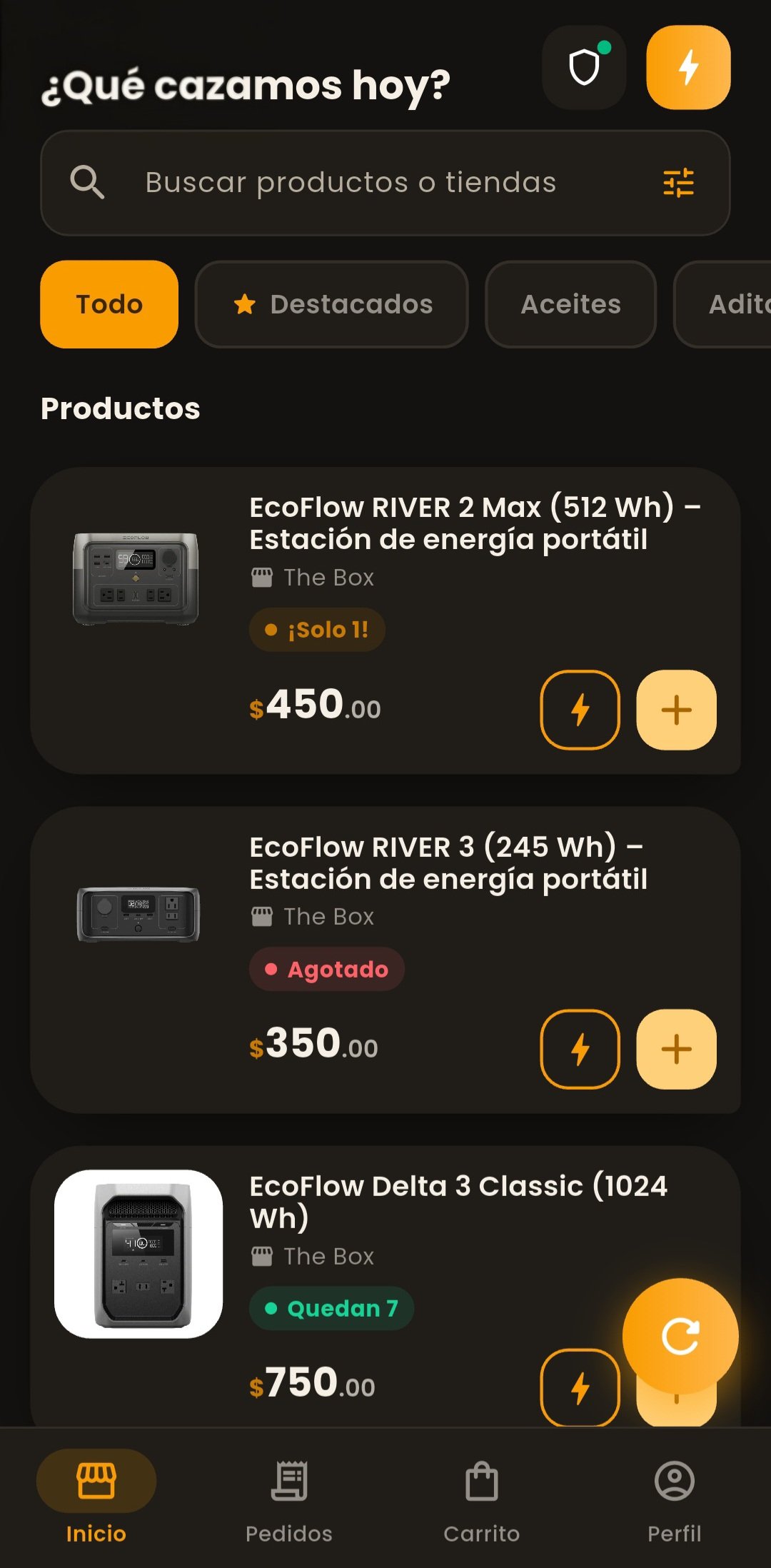 Inicio / Tienda